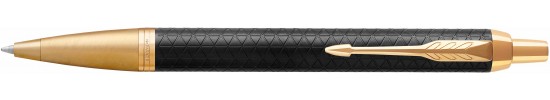  ручки parker. ручка паркер шариковая в футляре IM Premium Black Gold GT
